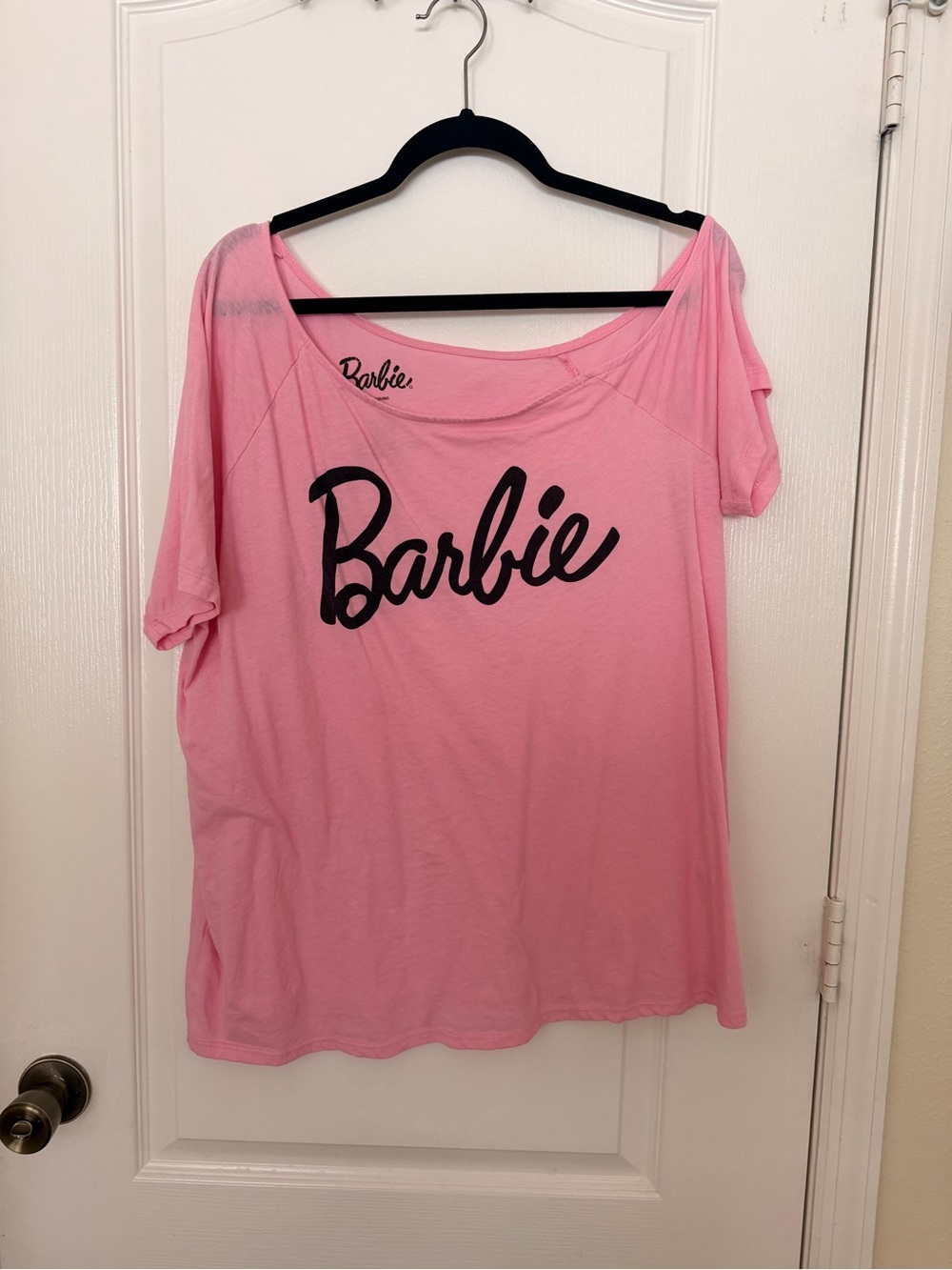 Torrid Barbie Off the Shoulder Tunic
